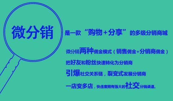 微信分銷平臺創業的好模式